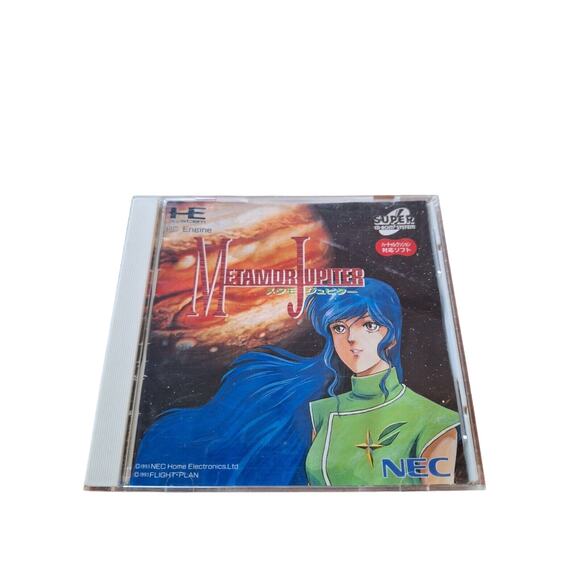 Vintage Metamor Jupiter NEC PC Engine Super CD Used from JAPAN